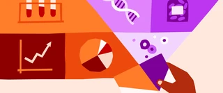 illustration containing components in a sequencing lab