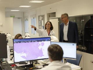 Pathology Lab at Clinica Universidad de Navarra in Pamplona, Spain