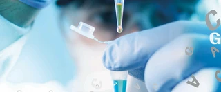 A person holding a syringe with a needle, preparing for an injection.