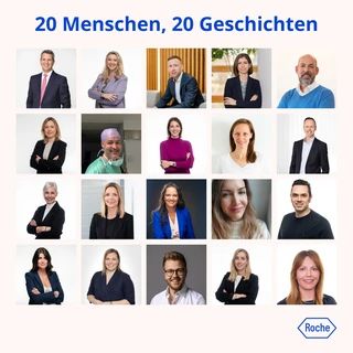 20 Mitarbeitende wurden für die Reihe interviewed